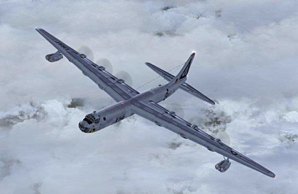 首款寄生轰炸机!14台发动机,航程2万4千米,可轰炸任何地点