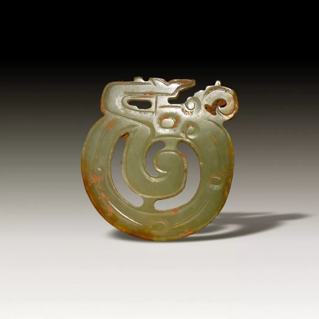 谈谈西周咬尾龙_玉龙