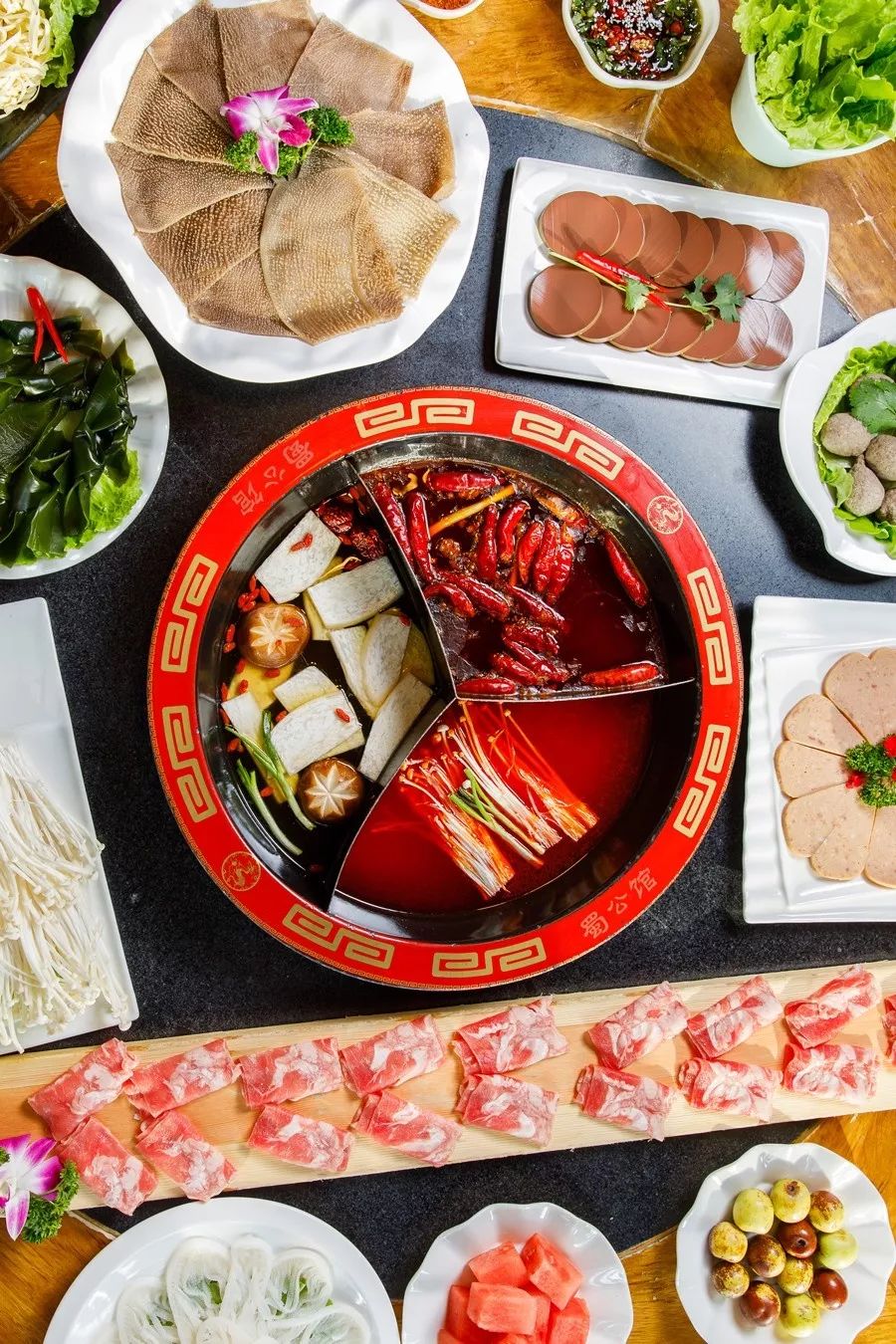 原价363「蜀公馆成都老火锅」3-4人餐仅需128元!赶紧!