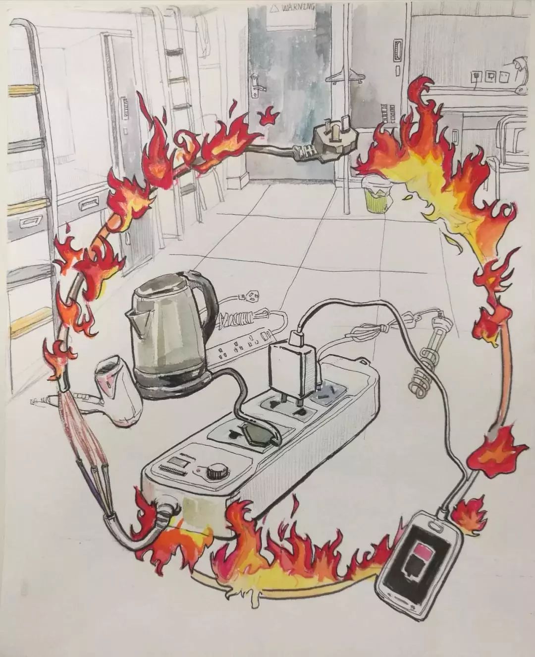 央美安全防范火灾风险建设平安校园