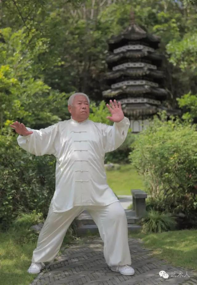 武式太极拳名家翟维传老师讲解太极拳八法五步