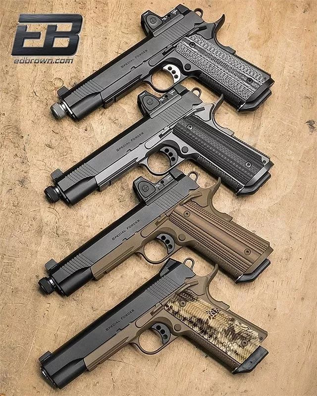 高端定制级1911edbrown公司产品美图欣赏