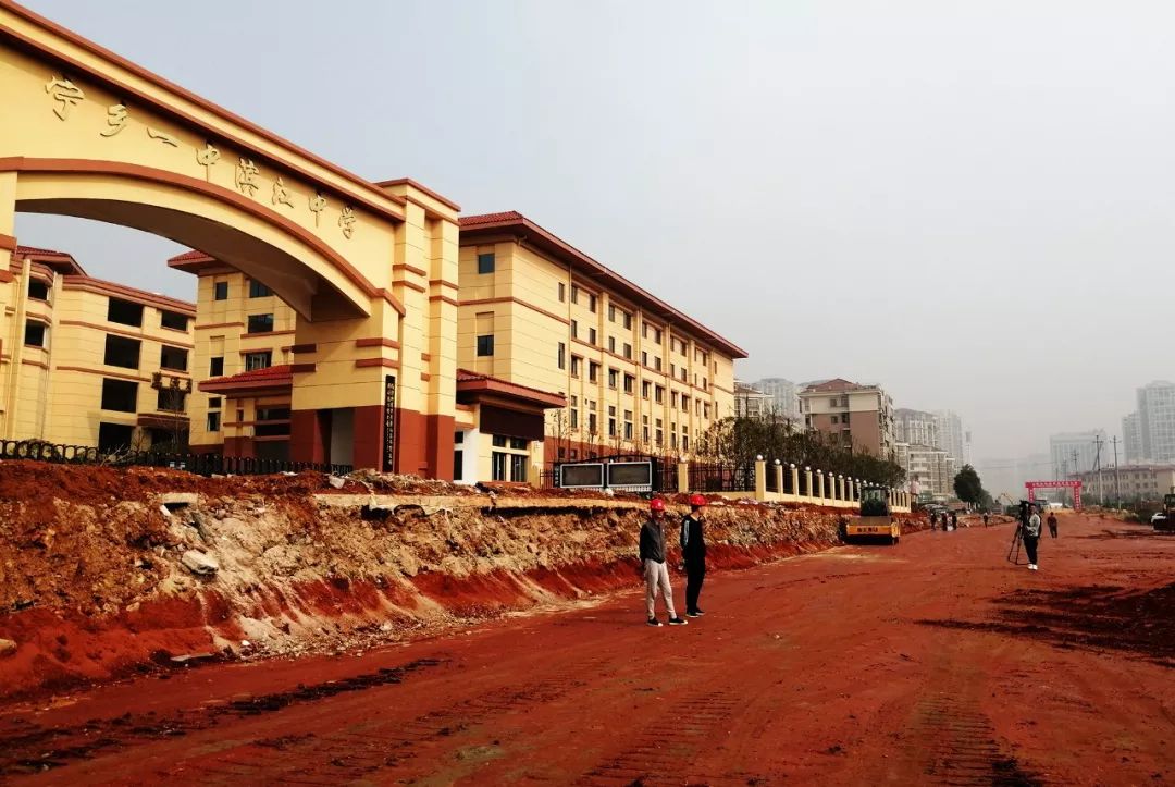 宁乡这条道路加速建设预计年底通车快看在哪