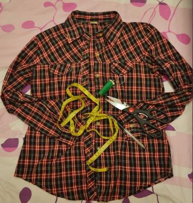 旧衣服给狗狗做小衣服,狗狗:我是全小区最靓的崽