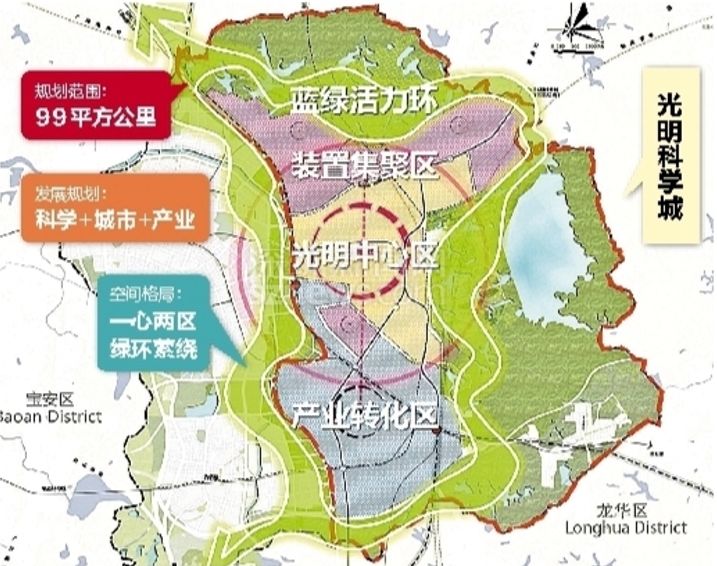光明科学城规划图