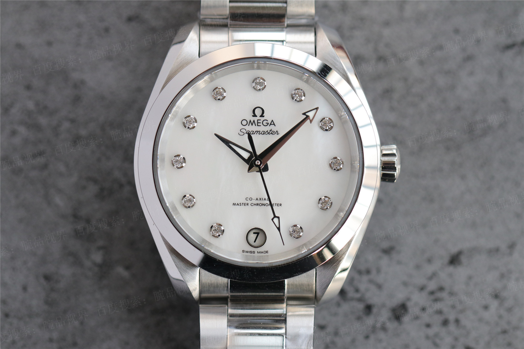 腕品视界:欧米茄海马150米机械女款美图评测