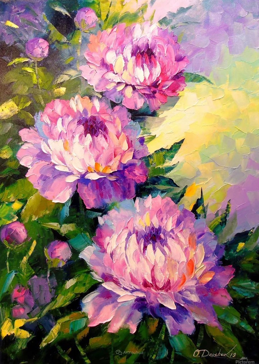 艳丽花卉风景乌克兰darchukolgavyacheslavovna