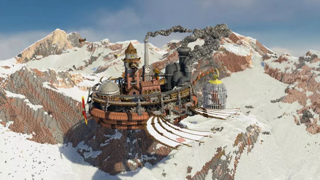 欢迎来到我的世界机械城能一天看清它的结构算我输