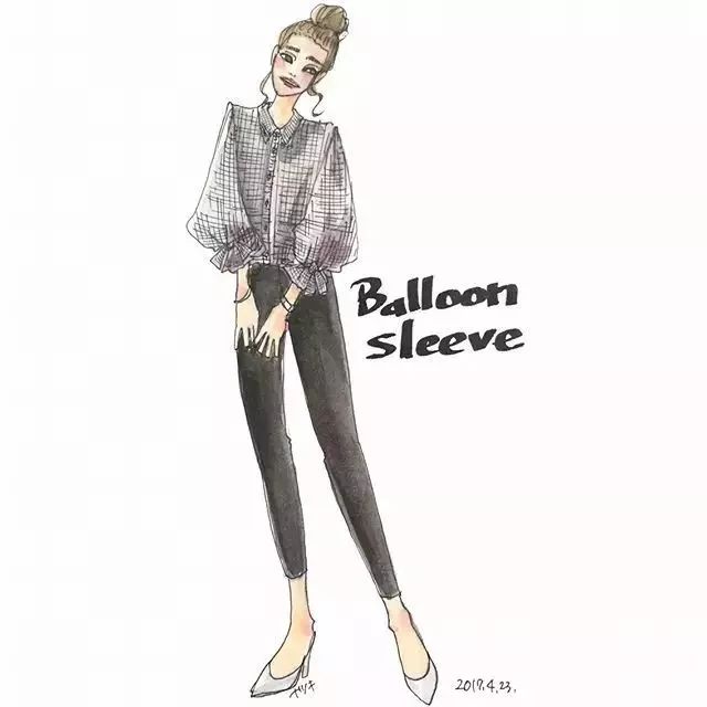 日本插画师natsuki以独特的手绘风画出日本女生的时尚穿搭和男女甜蜜