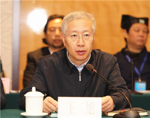 王旭部长讲话王海丰和王旭分别代表北京市民族宗教委和西城区委,区