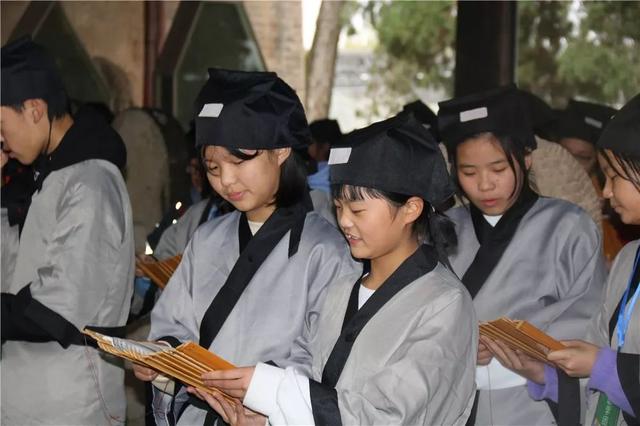 大荔县埝桥镇初级中学来到仓颉庙景区开展研学旅行(图10)