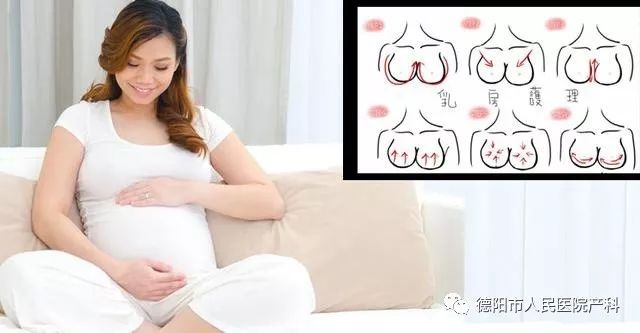 怀孕前兆乳房头图片图片