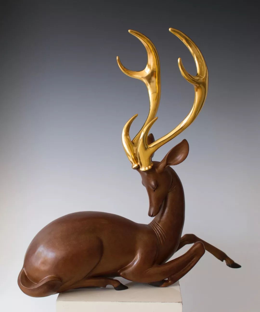月鹿朗鸣——王大朋雕塑展 即将亮相深圳国际艺术博览会!_作品