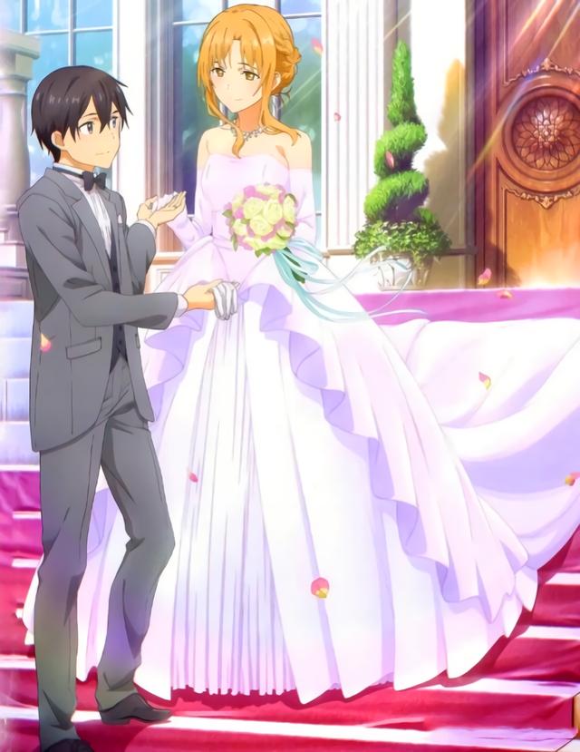 原创如果这些动漫情侣举办婚礼估计整个二次元都会陷入疯狂吧