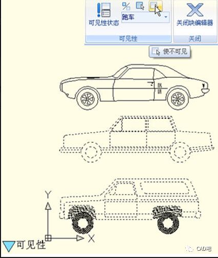 如何定义cad动态块的可见性参数_搜狐汽车_搜狐网