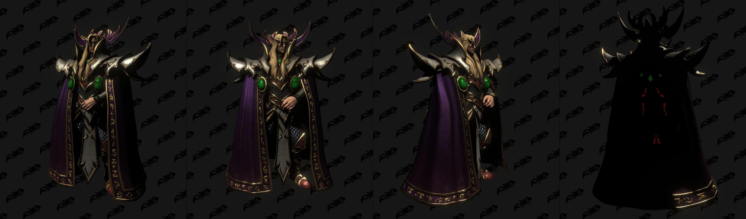 魔兽争霸3重制版血精灵高等精灵模型一览