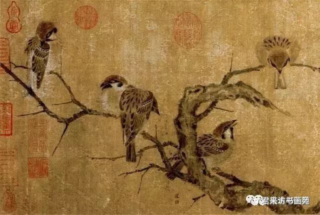 崔白打破了宋近百年一统宫廷院体画的格局