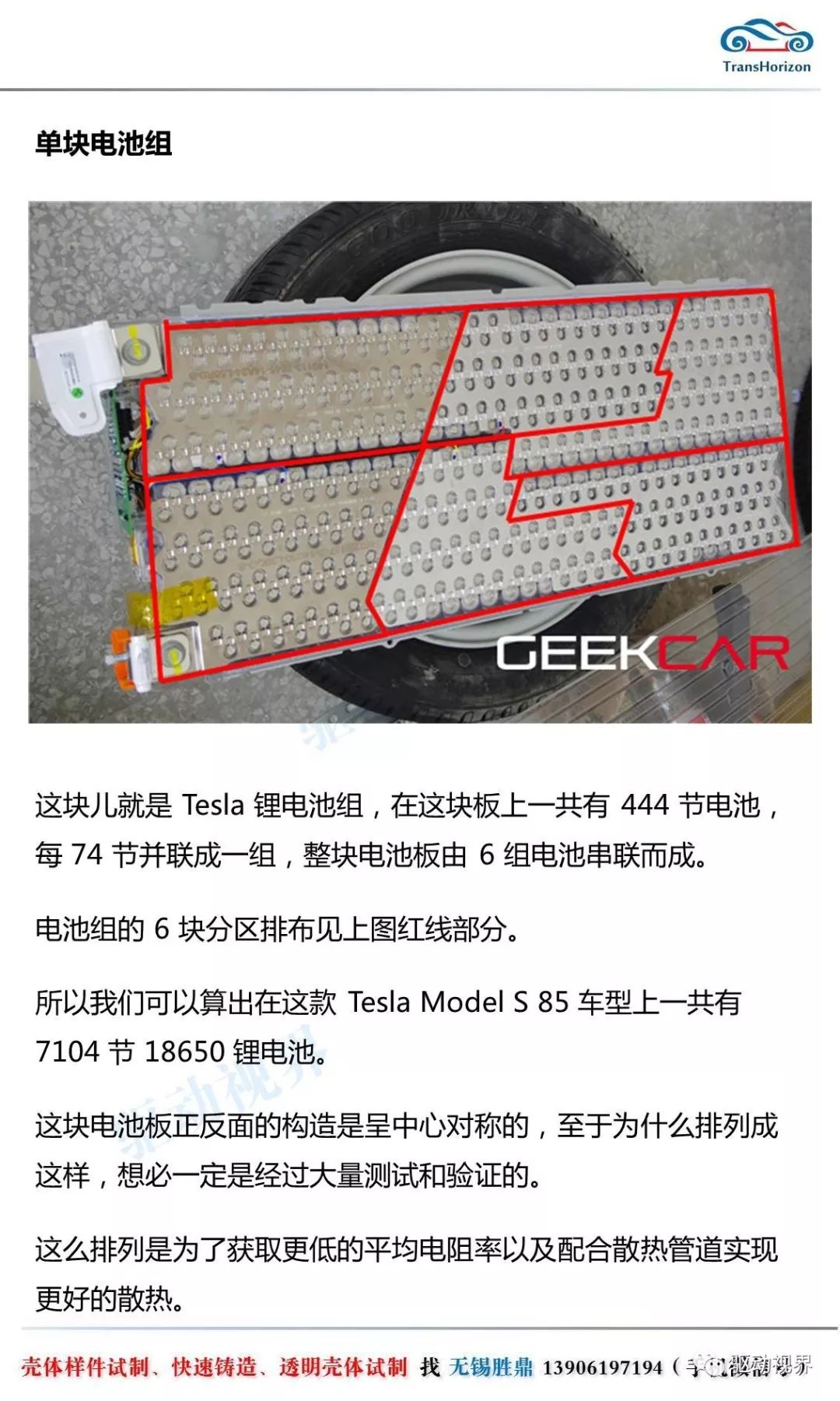 特斯拉电动汽车电池组介绍