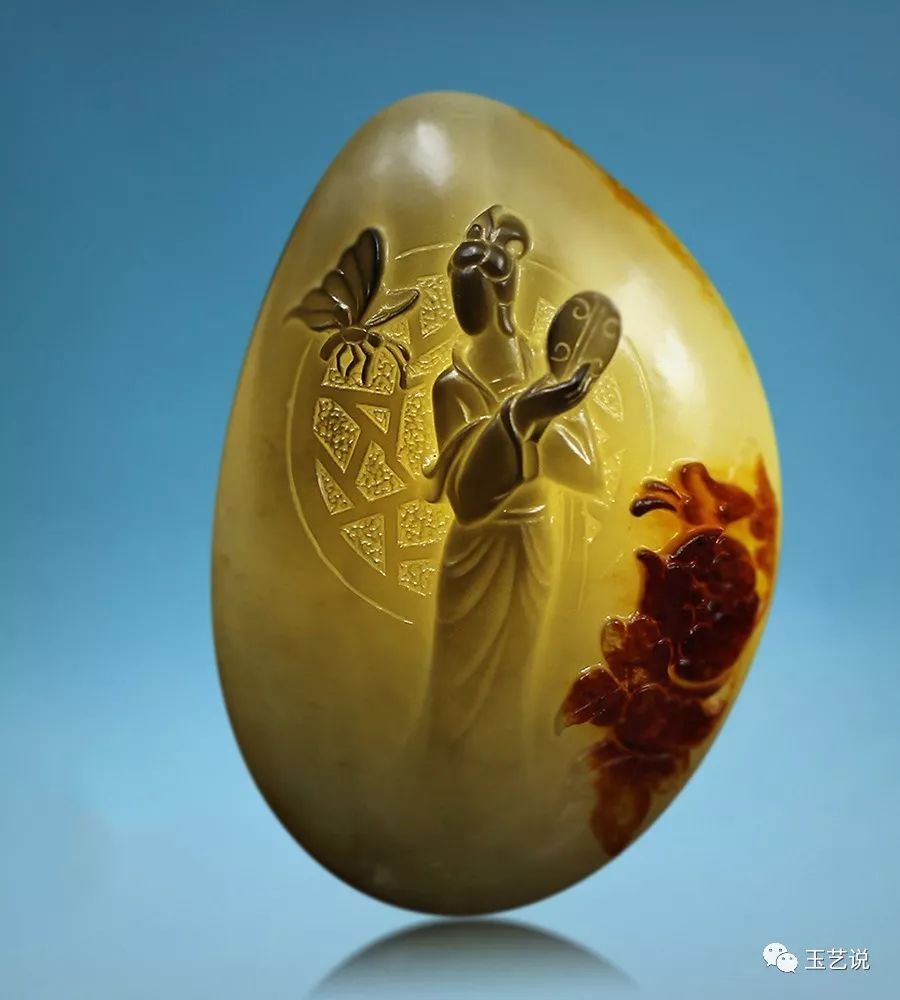 玉雕中的俏色之美,要想做好太难了!