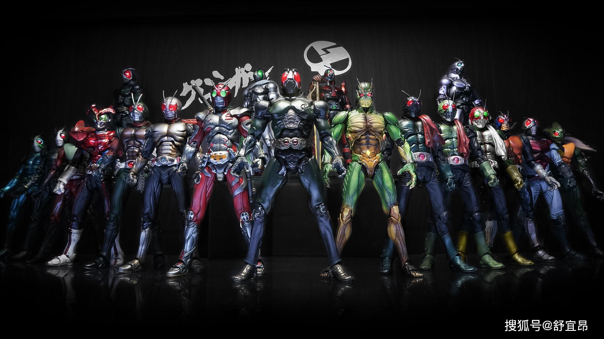 (天空骑士),《假面骑士super1》,《假面骑士zx》(以上为荣光十人)