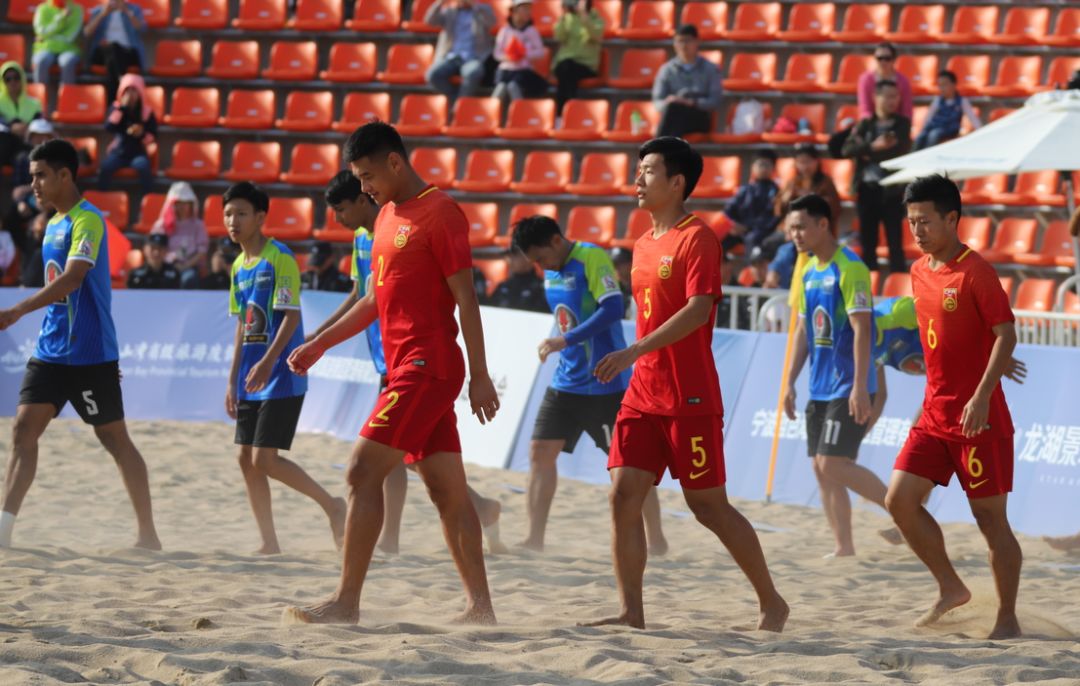 中国希望队夺得梅山湾沙滩足球国际友谊赛冠军!比赛圆满落幕!