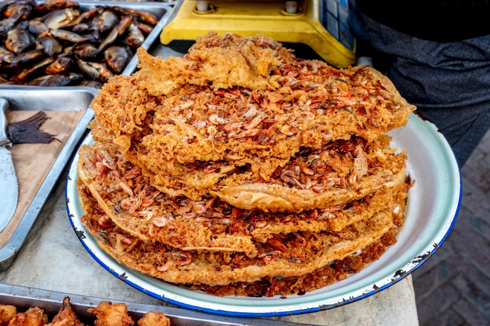 雄安新区美食:康熙提笔"白洋淀小虾糊饼",入选冬奥会"菜单"_早市