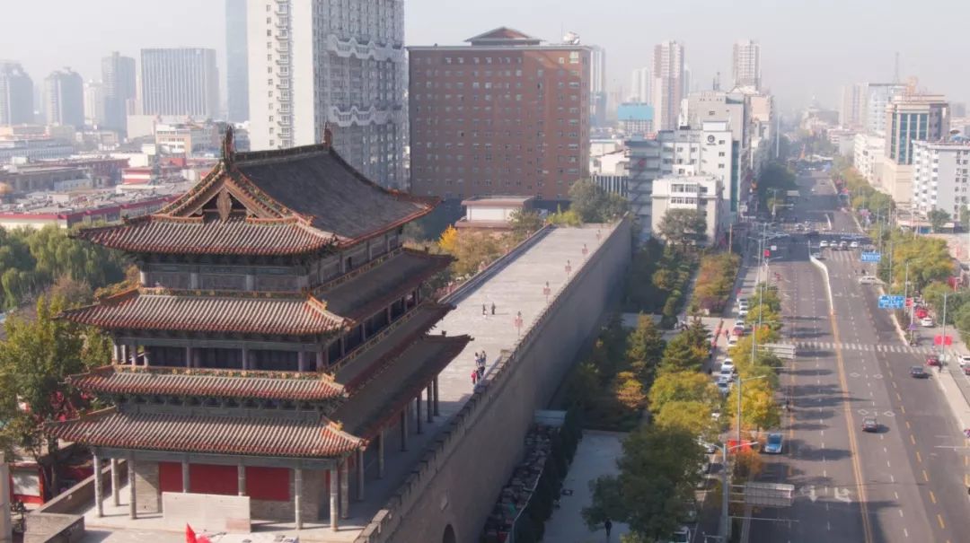 太原现存唯一古城楼遗址开门迎客凭身份证就可游览