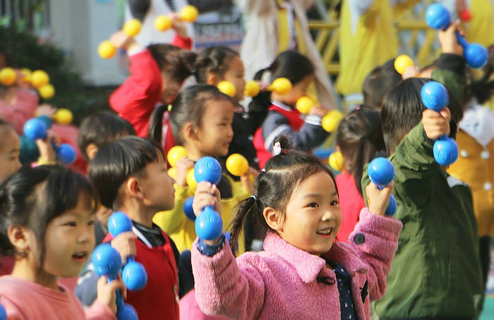 亳州幼师第一附属幼儿园“1+N”游戏运动让幼儿有一个健康的冬季_活动