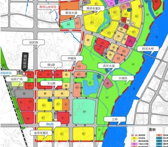 西城新区用地规划