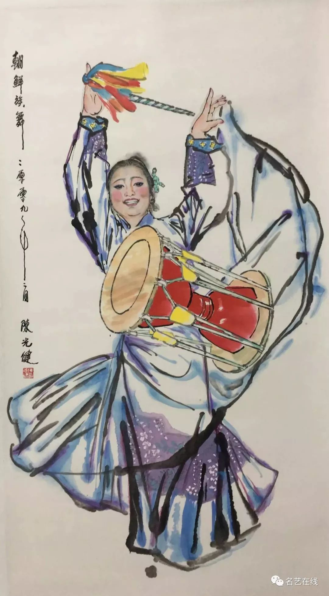 五位画家的舞蹈美人画!婀娜多姿,美不胜收!_中国画系