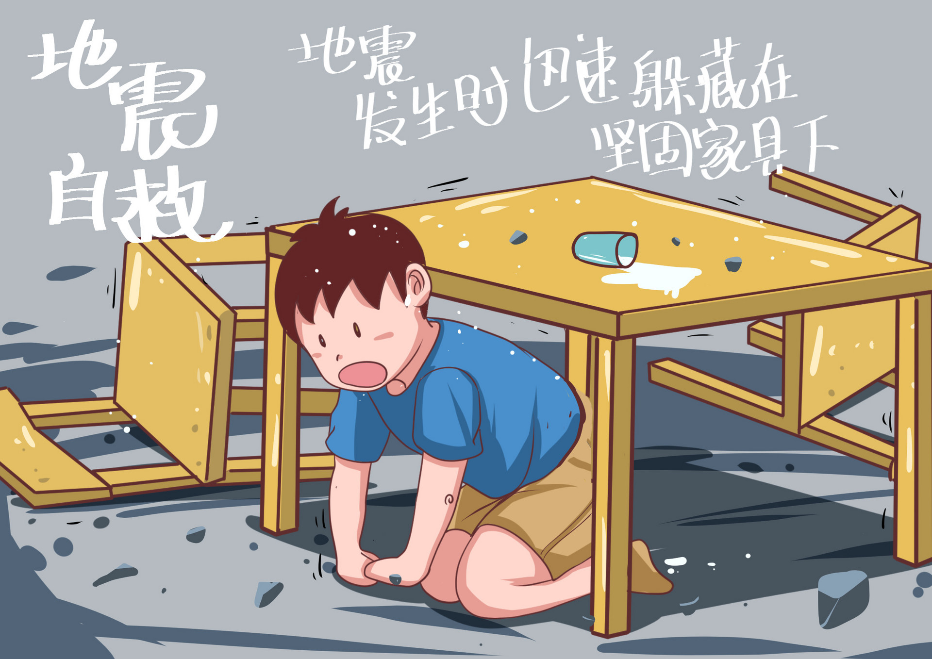 旅游过程中如果遇到自然灾害,学会自救才是关键,一起来学习下_地震