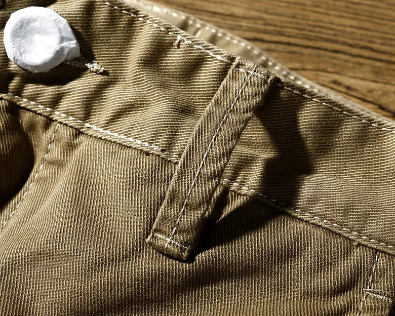 咔叽休闲裤 超好 超好版型 裤长 版型 剪裁 布料 统统都好