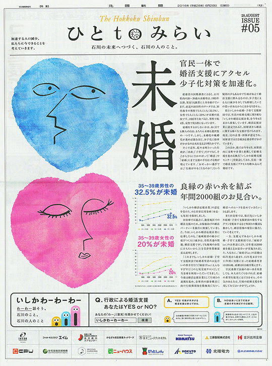 日本报纸版面编排设计欣赏