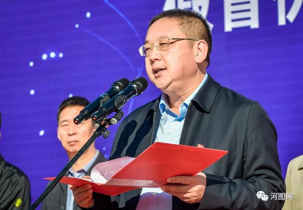 局总检验师李凯军讲话活动现场河南省市场监督管理局总检验师李凯军