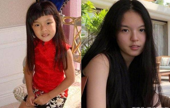大图模式要说颜值逆袭,李咏的女儿法图麦就不得不提,小时候的她牙齿不