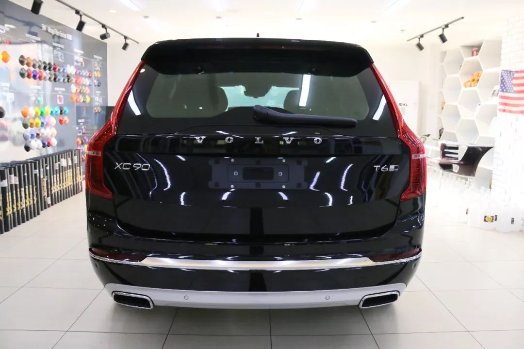 黑色l沃尔沃xc90装贴xpelluxplus
