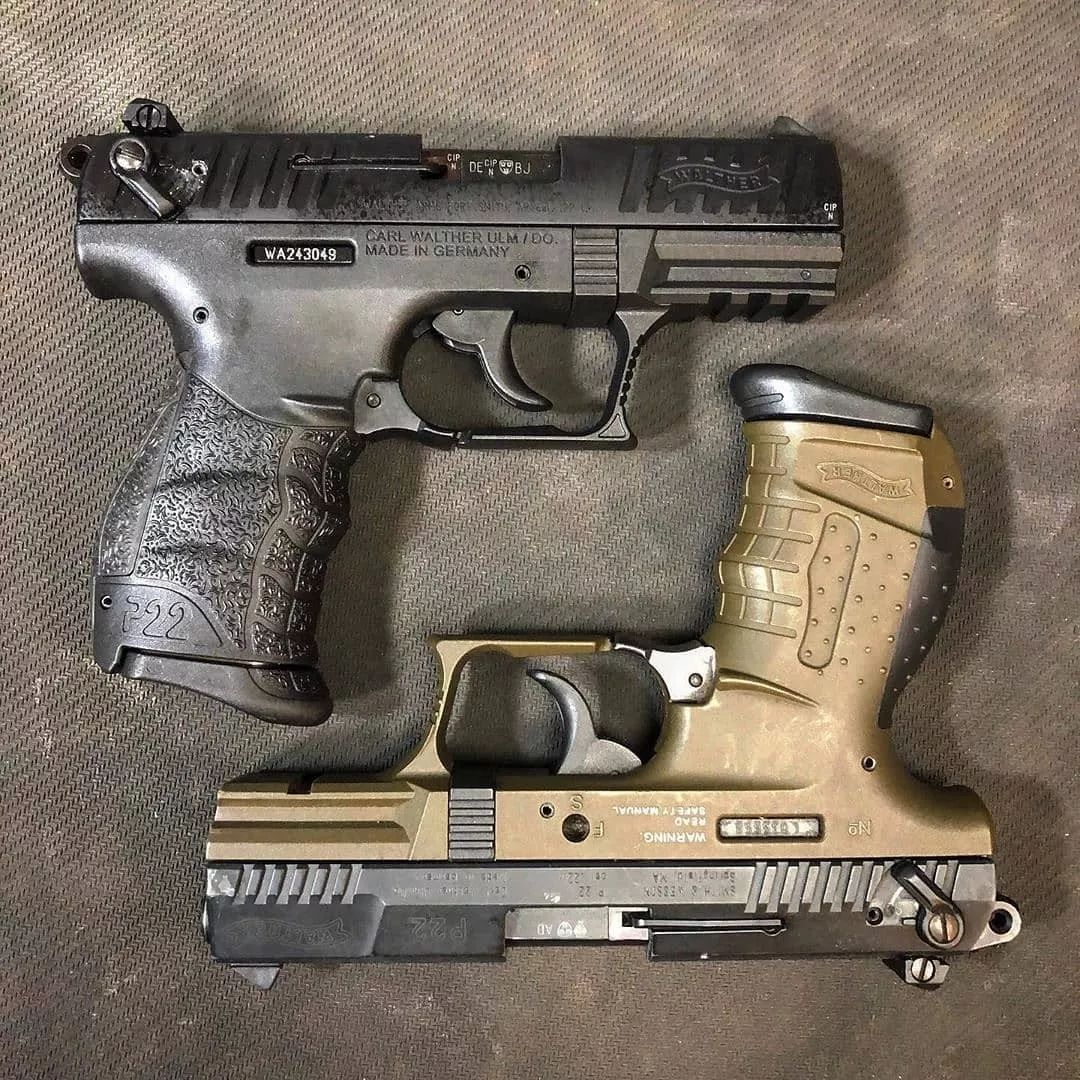 老牌大厂德国瓦尔特公司现代手枪图集