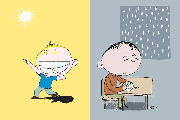 略谈一谈天气变化与心情的关系_影响