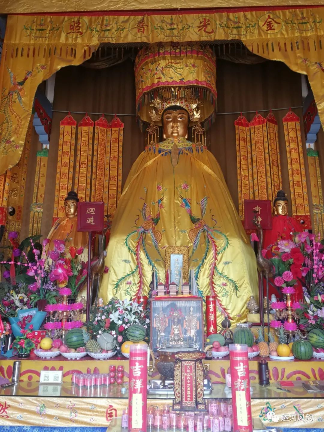 临清故事迎送碧霞元君神驾歇马亭