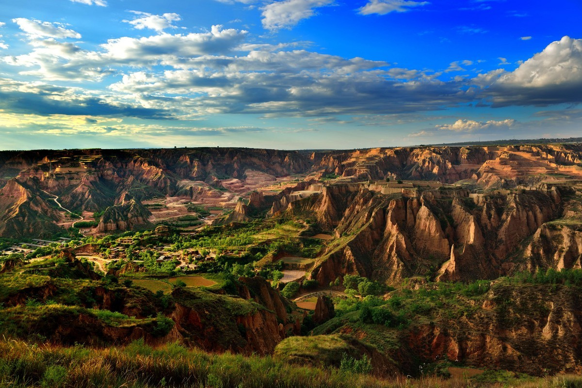 陕西省筹资修复黄土高原生态工程
