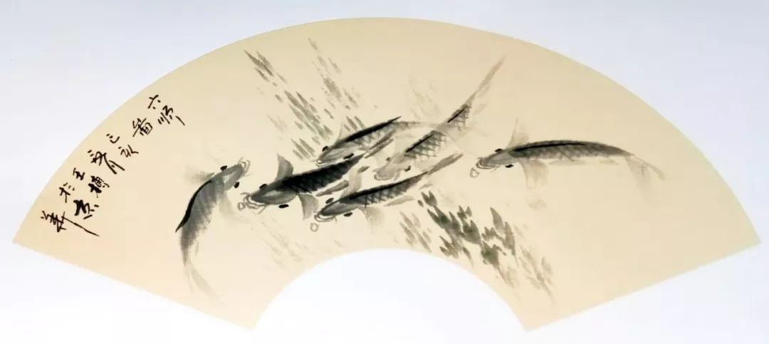 无人舟自横 68cm×138cm时来运转 68cm×138cm吉庆有余 68cm×138cm鱼