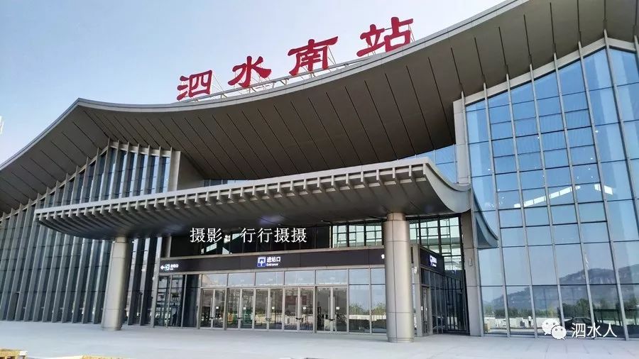 最新现场实拍新建的鲁南高铁泗水南站连接线在这儿