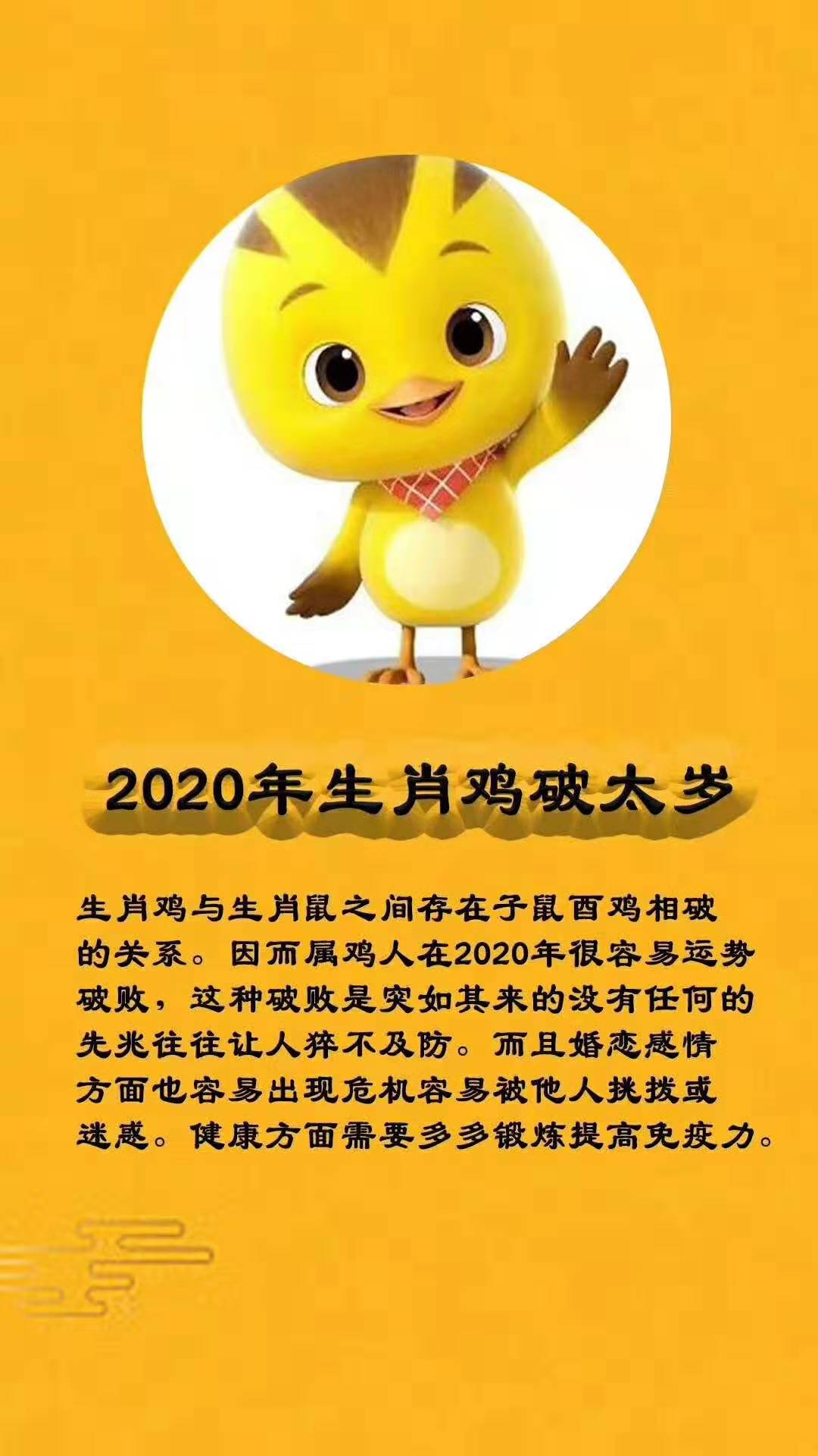 2020年犯太歲的生肖