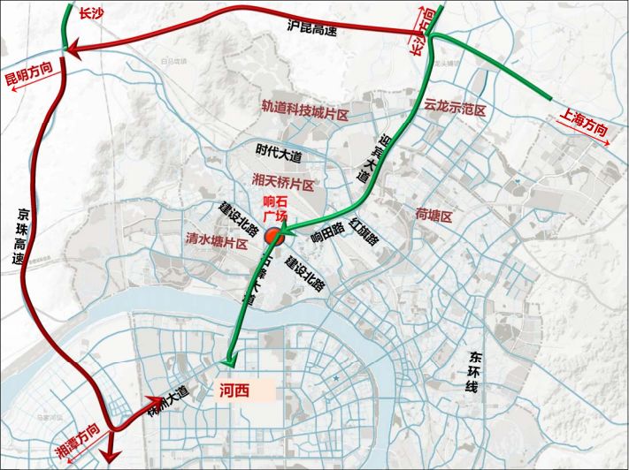 红旗路南延线规划图图片