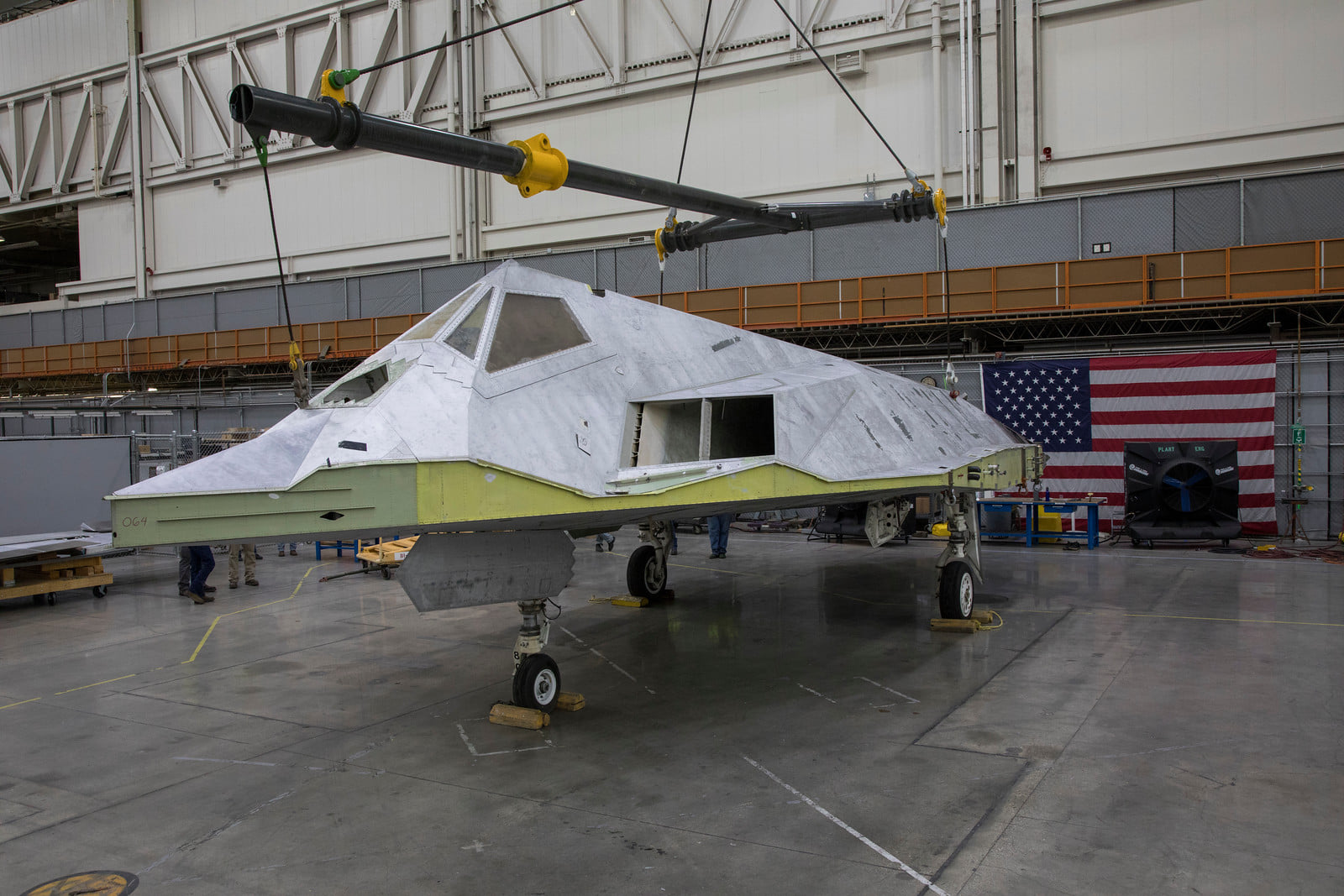 世界首款隐形战斗机再现江湖赴美博物馆永久陈列