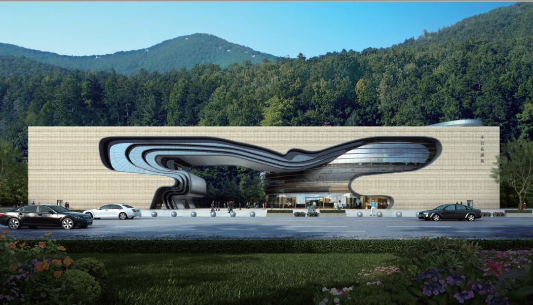 一只翼展近百米的巨型"蝴蝶"停落一幢四层建筑的屋顶,这里便是浙江小