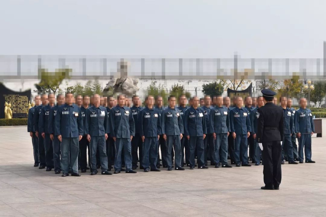 滕州监狱举行2019年第二阶段罪犯队列会操比赛