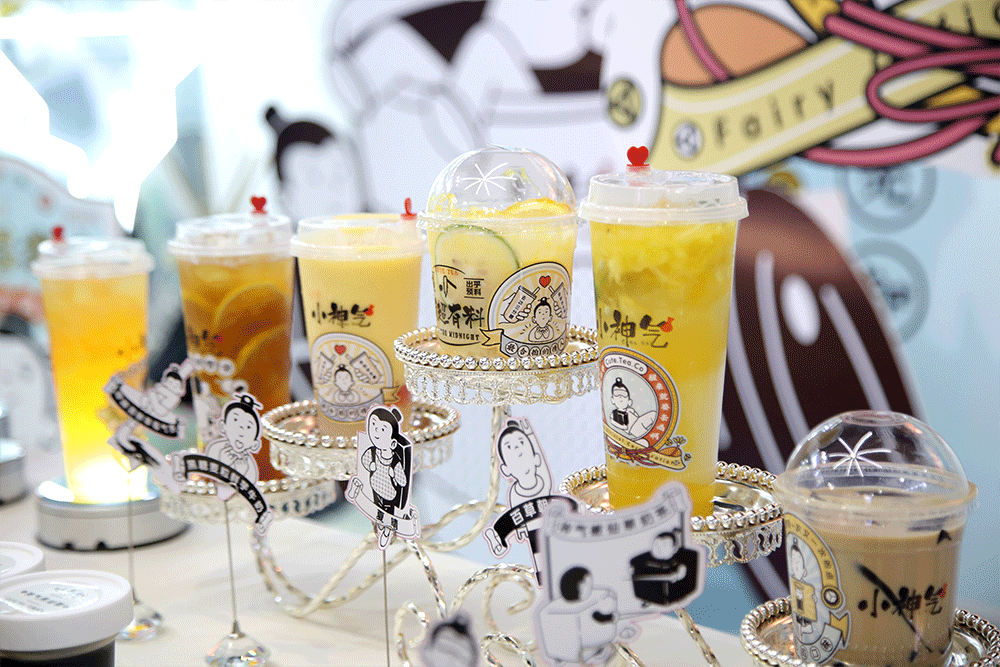 未来奶茶店流行什么元素?来看看小神气的"符咒茶"