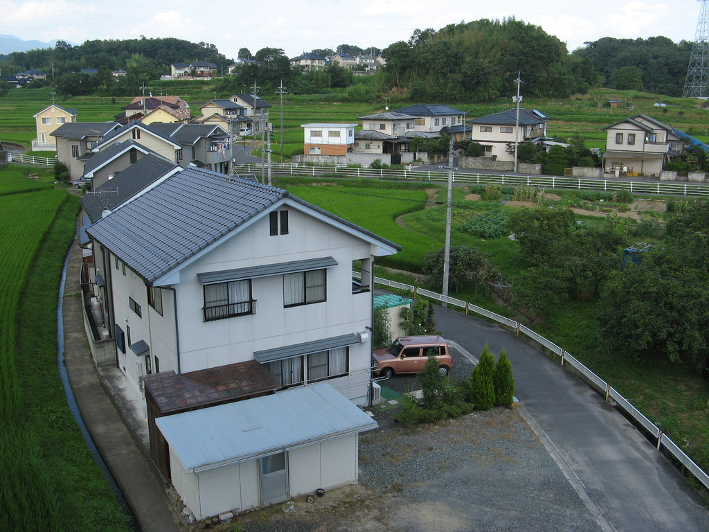 日本农村景色图片
