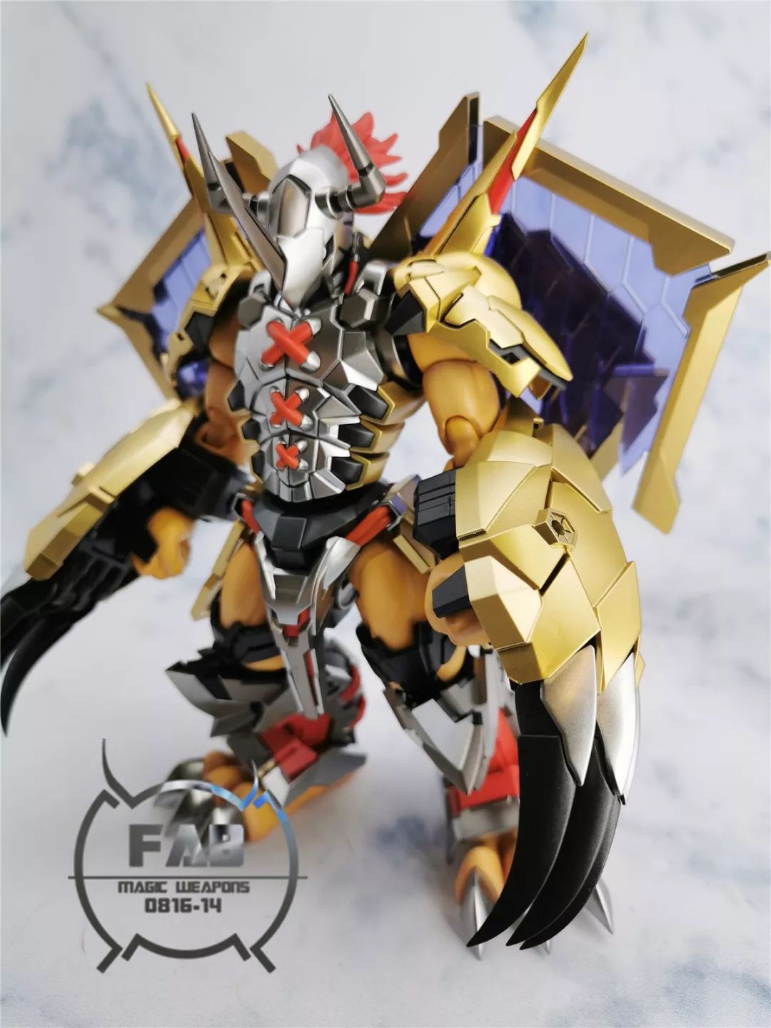 frs战斗暴龙兽官图配色涂装作